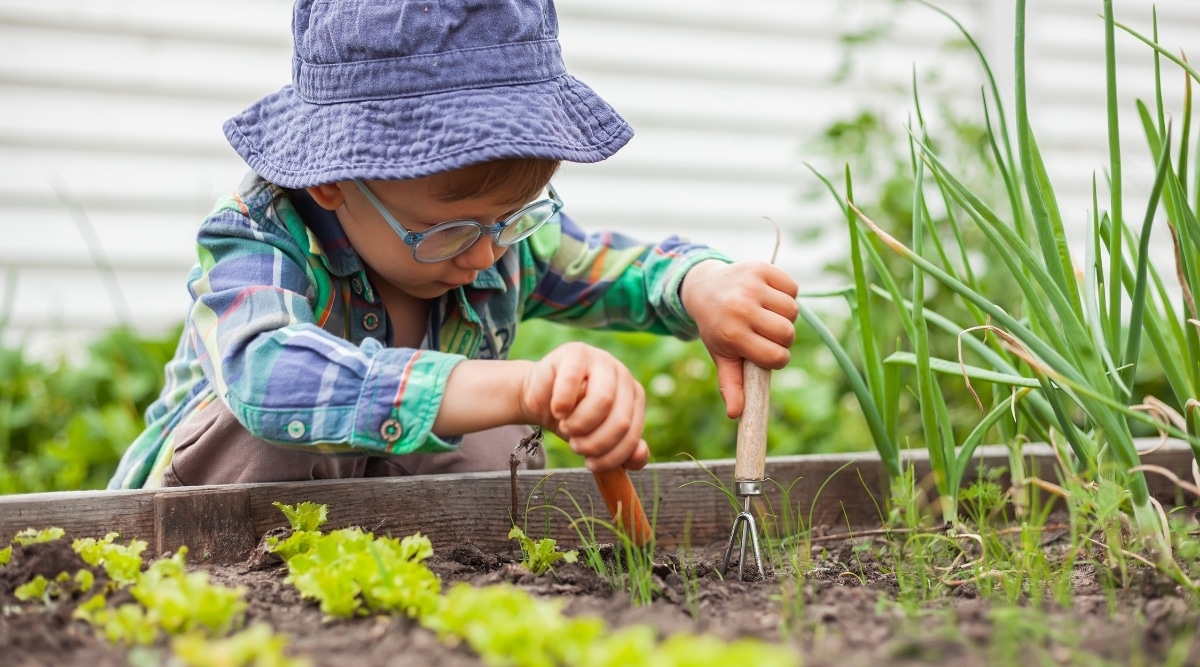 benefits of gardening with kids